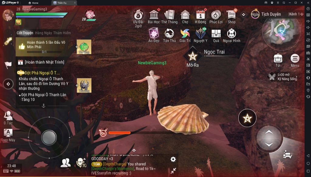 『HƯỚNG DẪN』Revelation - Thiên Dụ VNG: Vị Trí Rương Báu & Ngọc Trai Biển Tịch Duyên Phần 2.