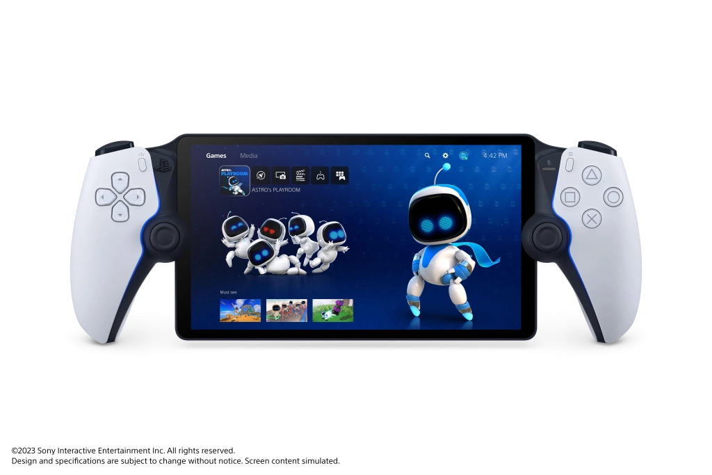 第一款遙控遊玩專用裝置PlayStation Portal remote player 將於今年下半年上市，建議售價為USD$199.99