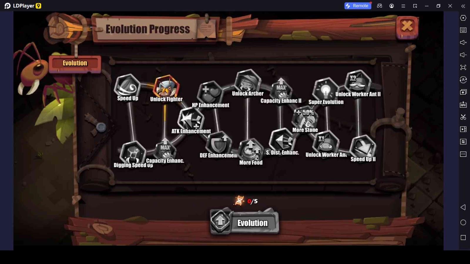 Evolution Pool - The Key to Unlock Powerful Soldier Ants