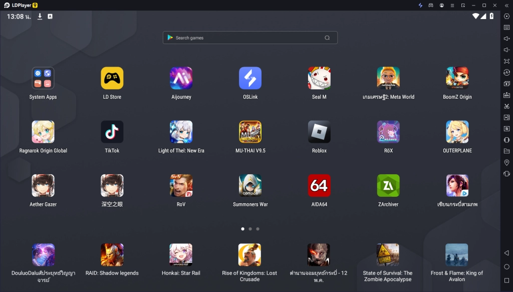 วิธีการสร้างทางลัดบนเดสก์ท็อปสำหรับเกมบน LDPlayer
