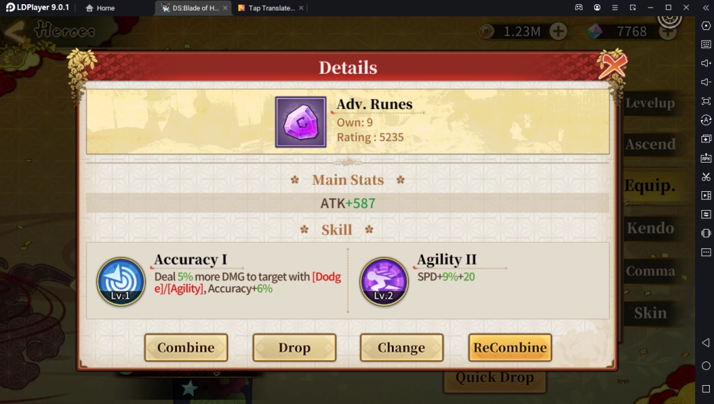 『HƯỚNG DẪN』Rage of Demon King: Hướng Dẫn Build Nhân Vật Tamayo - Hỗ Trợ Đa Năng Nhất