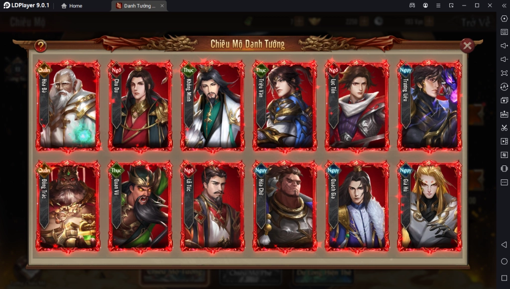 『HƯỚNG DẪN』 Danh Tướng Thiên Hạ: Top Tướng Mạnh Nhất Đầu Game