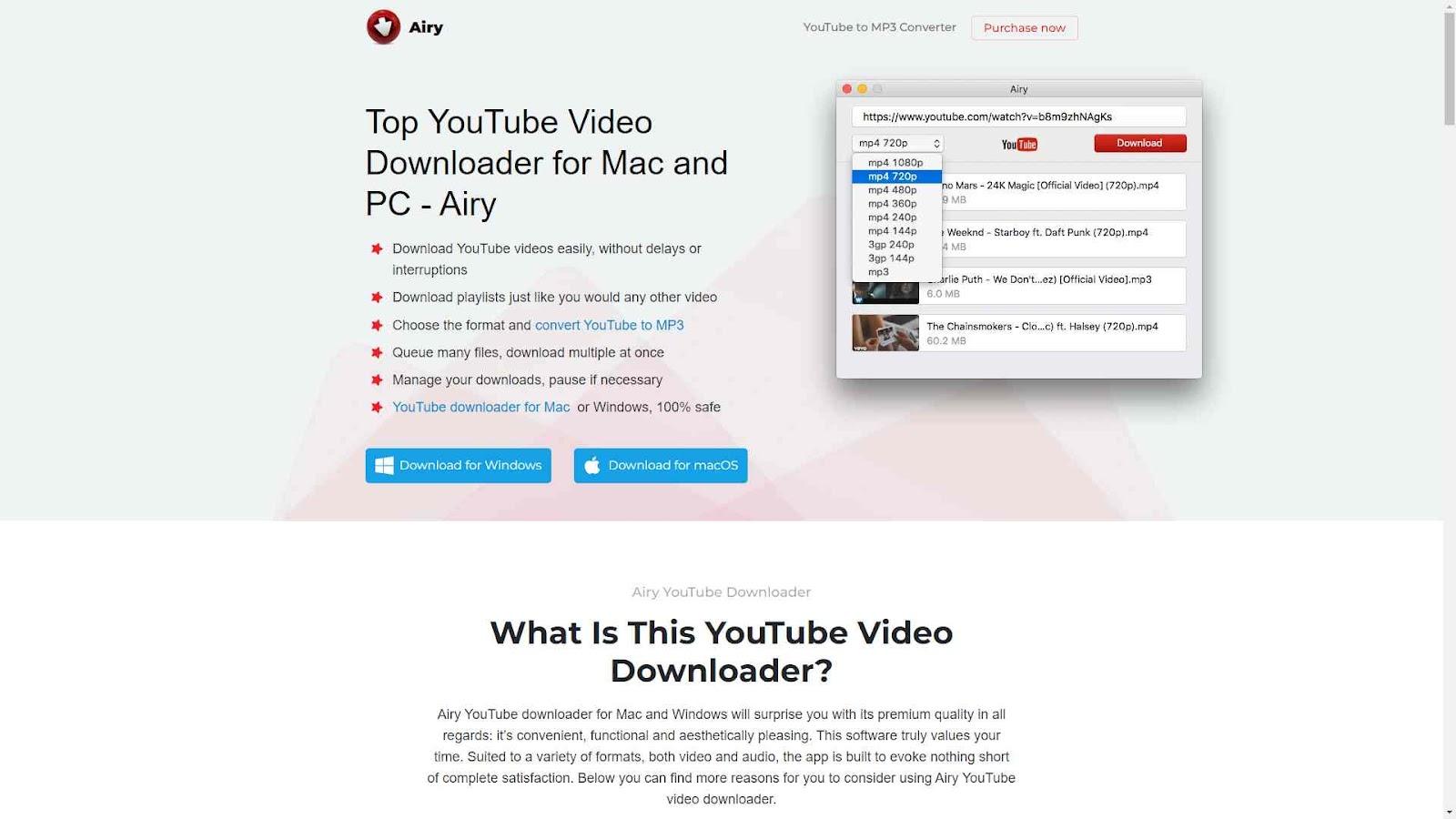 Airy YouTube to MP3 Converter