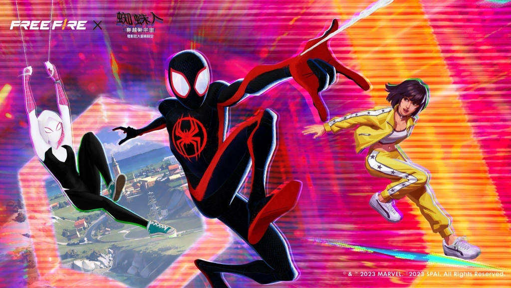 《蜘蛛人™：穿越新宇宙》將於今年六月降臨 Free Fire