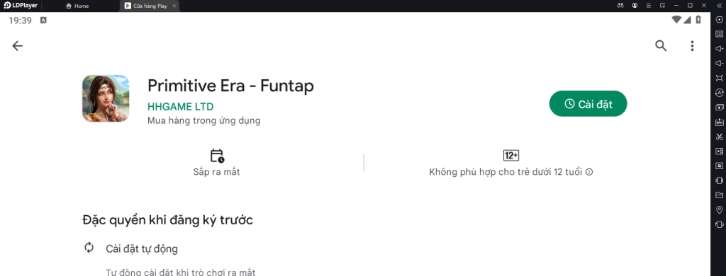 『GAME MỚI』 PRIMITIVE ERA FUNTAP CHÍNH THỨC KHAI MỞ ĐĂNG KÝ TRƯỚC