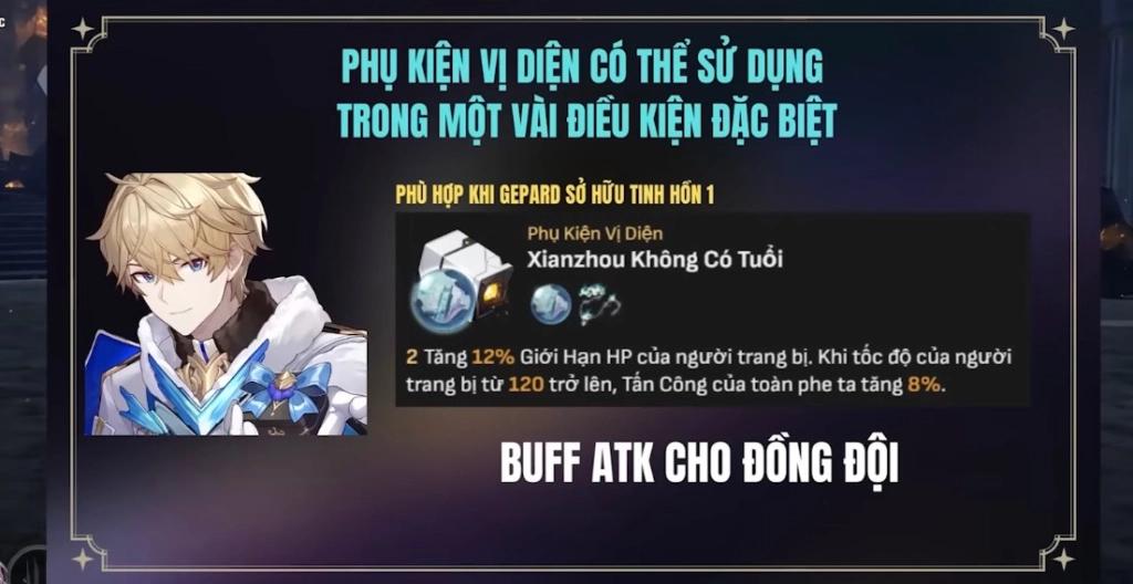 『HƯỚNG DẪN』Honkai: Star Rail: Hướng Dẫn&nbsp; Build Gepard- Người Bảo Hộ Buff Khiên Hồi Sinh