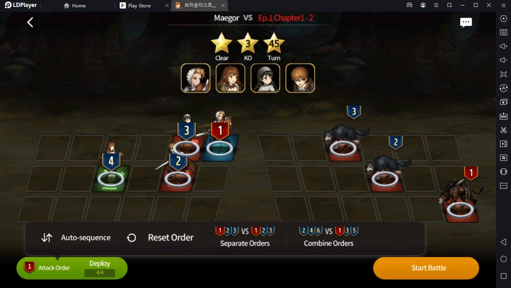 Brave Nine Story เกมแนว RPG ผจญภัยวางกลยุทธ์สุดมัน แบบจัดทีมต่อสู้