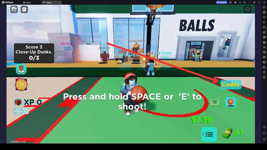 Roblox Dunking Simulator Codes: Slam Dunk Champions - 2023 November