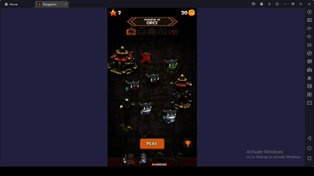 Dungeons Magic: Tactics Dungeons