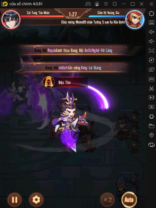 『HƯỚNG DẪN』Tân Vương 3Q - Top Tướng Quốc Dân Thục - Ngụy - Ngô & cách tải game trên PC