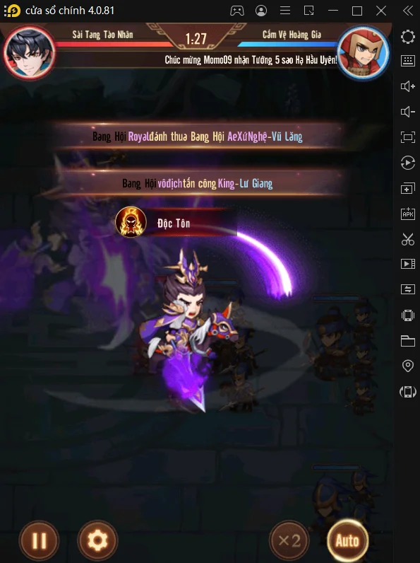 『HƯỚNG DẪN』Tân Vương 3Q - Top Tướng Quốc Dân Thục - Ngụy - Ngô & cách tải game trên PC