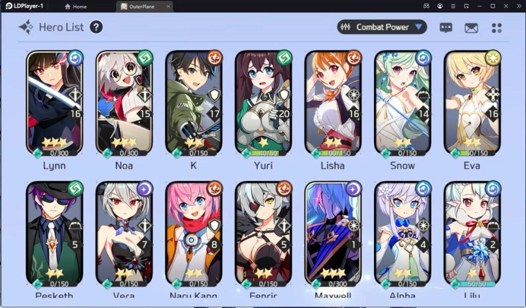 รีวิว Outerplane (Global) CBT เตรียมรอตัวเต็มเทคนิครีไอดีหาตัวที่ชอบเร็ว 4 เท่าพร้อมเคล็ดลับการเล่นให้เก่งขึ้นเร็ว บน LDPlayer9