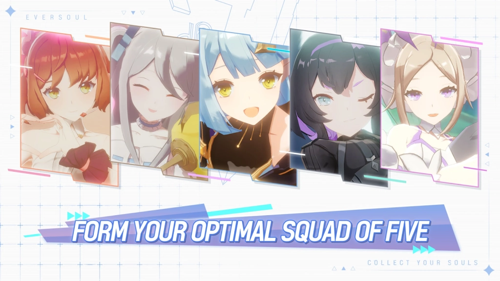 Colete suas almas em Eversoul, RPG Idle de anime que entra em pré-registro agora mesmo!