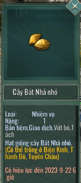 Kiếm Hiệp Tình 2 Mobile: Hướng Dẫn Trồng Cây và Lưu Ý Quan Trọng