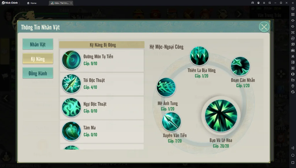 『HƯỚNG DẪN』Kiếm Thế Origin: Giới Thiệu Môn Phái Đường Môn & Hướng Dẫn Build Sơ Lược