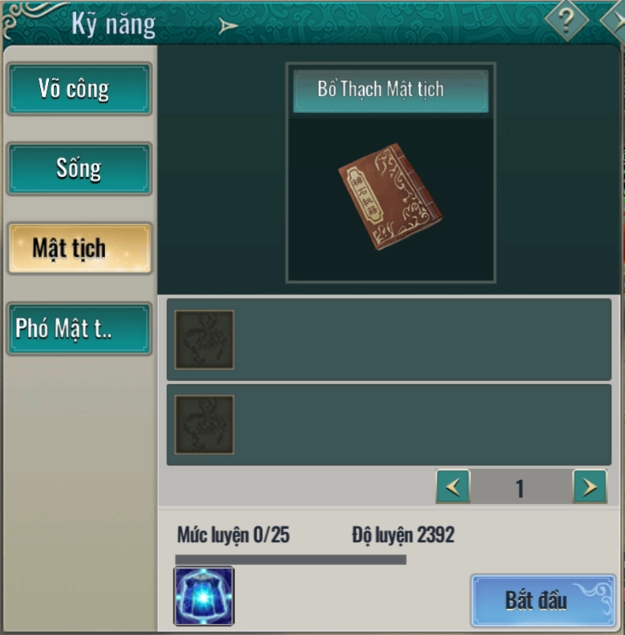 Kiếm Hiệp Tình 2 Mobile: Hệ Thống Mật Tịch Và Cách Nhận Phần 1