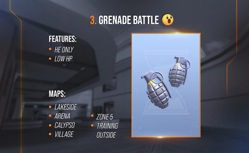 Conheça o um dos modos temporários de Standoff 2: Batalha de Granadas!