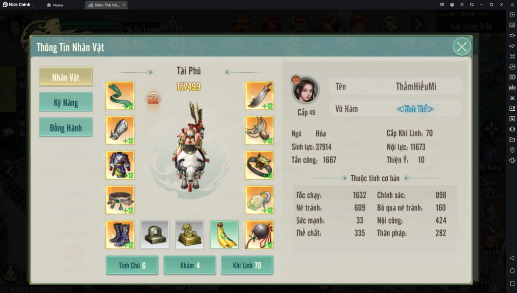 『HƯỚNG DẪN』Kiếm Thế Origin: Hướng Dẫn Build Sơ Lược Thiên Nhẫn - Nâng Cấp Tiềm Năng Và Kỹ Năng