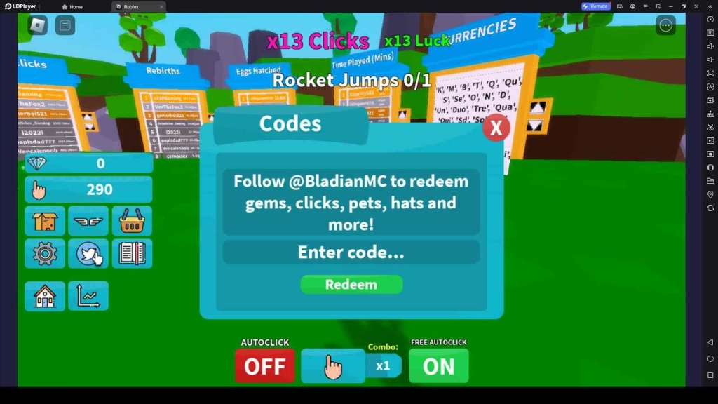 Roblox Combo Clickers Codes: Click Your Way to Glory - 2023 November