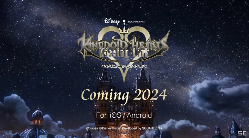 시리즈 20주년작 '킹덤 하츠 미싱 링크' 2024년 출시