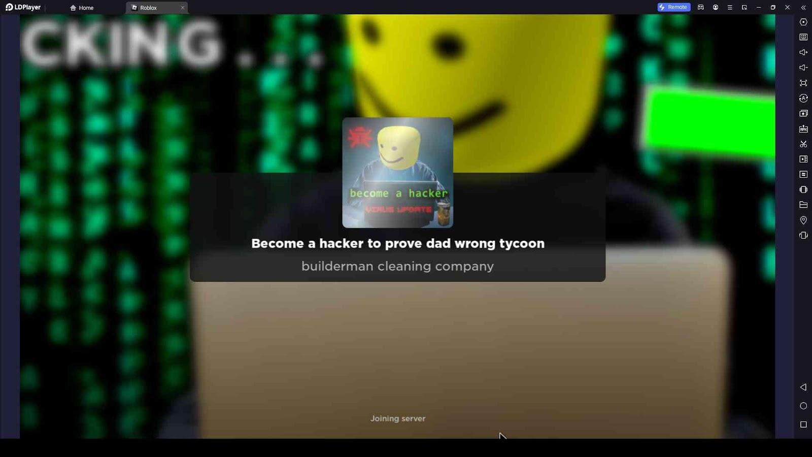 Roblox (online gaming platform) says hacker injected code the game