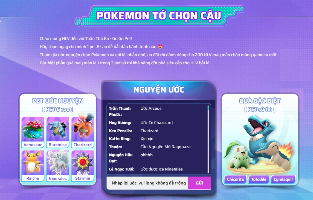 『GAME MỚI』Siêu phẩm Thần thú GO sắp cập bến thị trường Việt Nam và chuỗi sự kiện quà tặng khủng