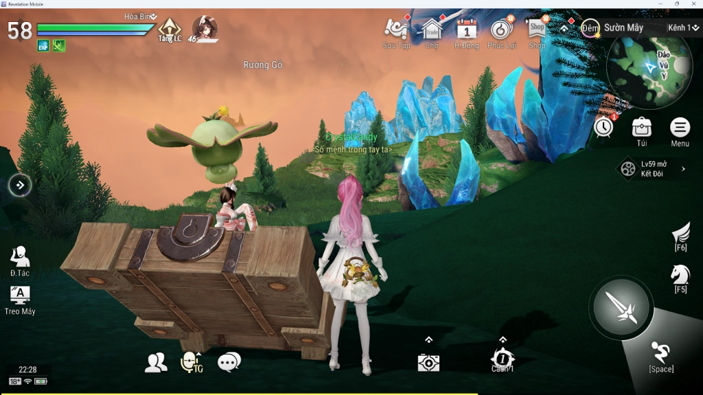 『HƯỚNG DẪN』Revelation - Thiên Dụ VNG vị trí rương báu thám hiểm Sườn Mây phần 1