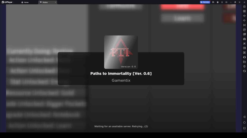 Roblox Paths to Immortality Codes: Journey to Immortality - 2023 November