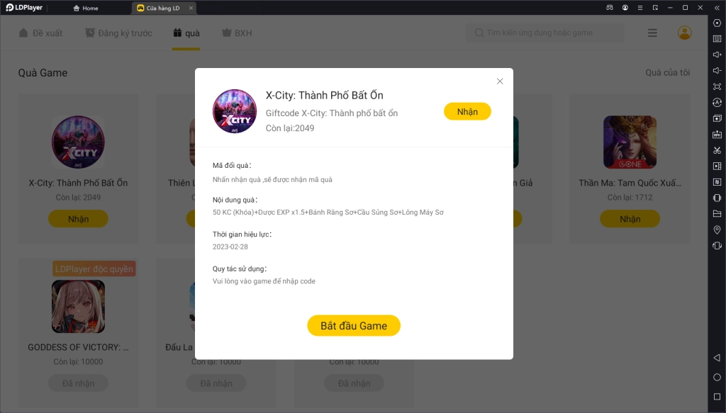 『GIFTCODE』X-City: Thành Phố Bất Ổn: Tổng hợp code mới nhất & Cách nhập code tân thủ & Cách tải game trên PC