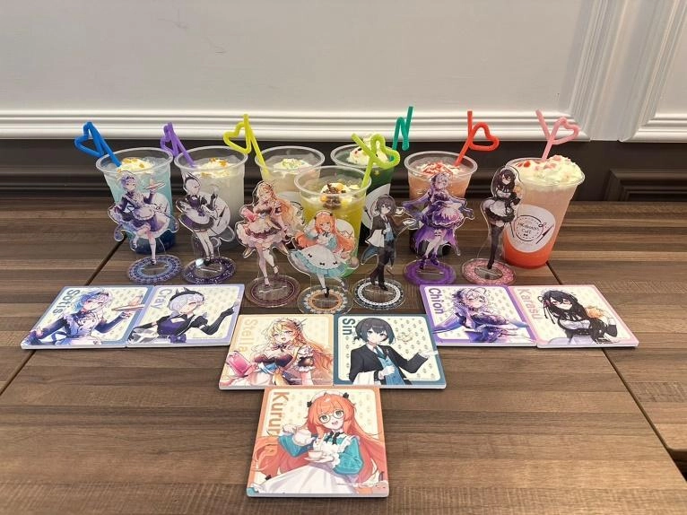 Dolfan x VTuber團體NKshoujo 一對一粉絲見面會21日在月讀女僕咖啡廳聯名登場