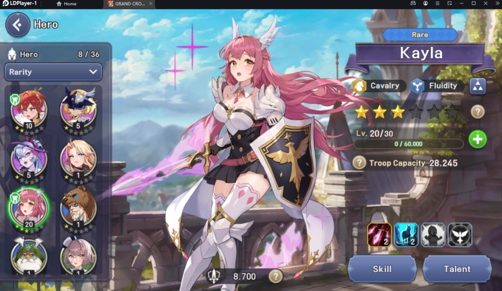 Grand Cross: Age of Titans (Global) เกม RTS ภาพสวยจาก Netmarble เตรียมเปิดตัวและเปิดลงทะเบียนล่วงหน้าแล้ว บน LDPlayer9