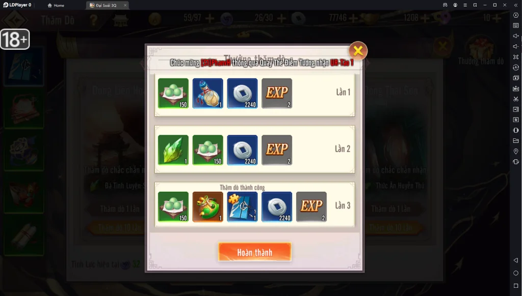 『HƯỚNG DẪN』Đại Soái 3Q: Cách Tăng Lực Chiến Nhanh Trong Giai Đoạn Đầu Game