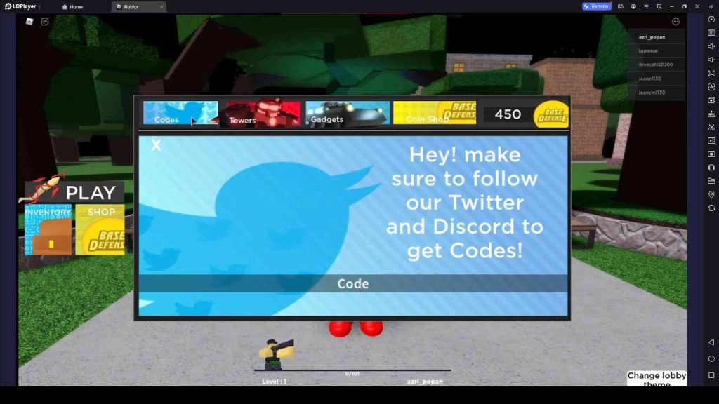 Roblox Base Defense Codes: Strengthen Your Defenses - 2023 November