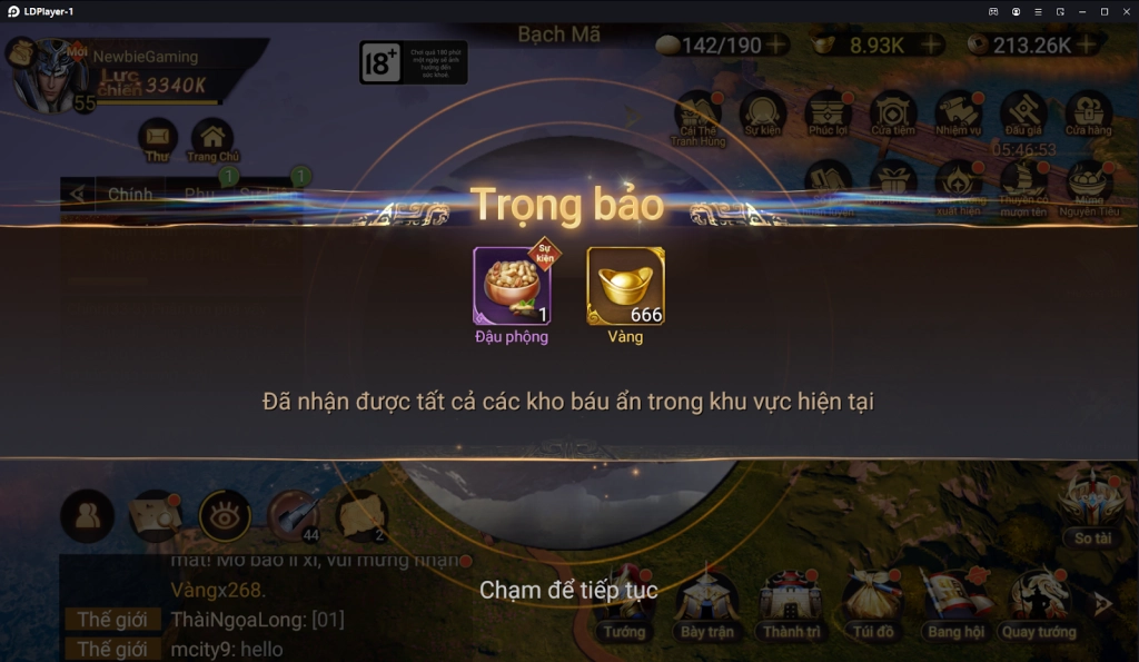 『HƯỚNG DẪN』Cái Thế Tranh Hùng: Vị Trí Đào Kho Báu Từ Chương 26 - 35