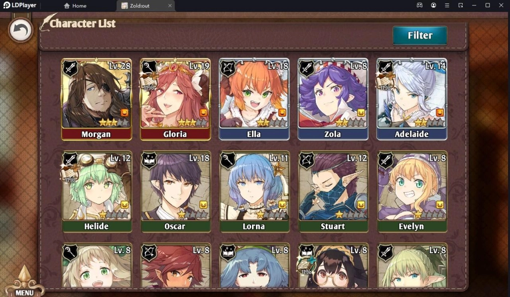 รีวิว Zold:Out (Global) เกม Tactical SRPG แนะนำตัวที่ควรหา & เทคนิค Reroll หาตัวละครเร็วขึ้น 4 เท่า บน LDPlayer9