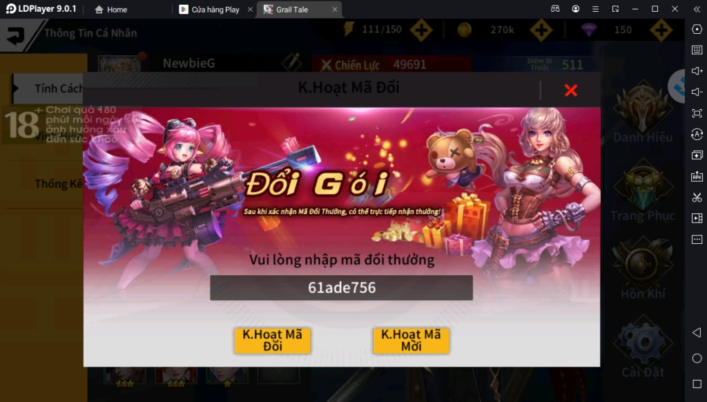 『HƯỚNG DẪN』Grail Tale: Reroll Nhiều Tài Khoản Nhanh Và Chuẩn Nhất