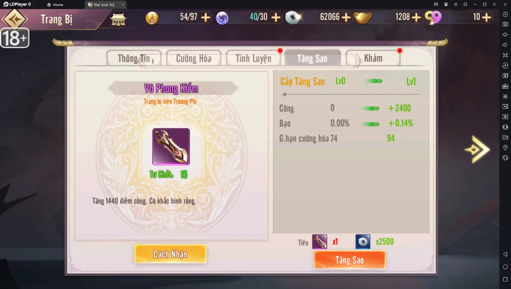 『HƯỚNG DẪN』Đại Soái 3Q: Cách Tăng Lực Chiến Nhanh Trong Giai Đoạn Đầu Game