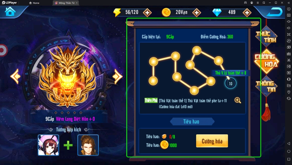 『HƯỚNG DẪN』Mộng Thiên Tử: Hướng Dẫn Tân Thủ Cách Chơi Chuẩn