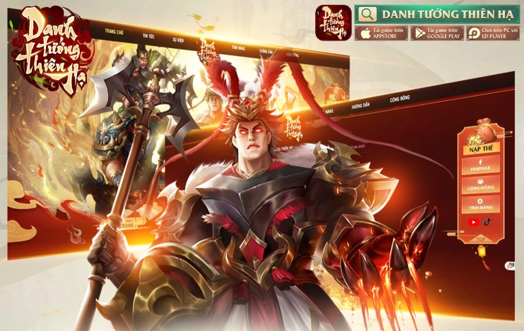 『HƯỚNG DẪN』Hướng dẫn toàn bộ tính năng nâng cấp tướng trước thềm ra mắt Danh Tướng Thiên Hạ
