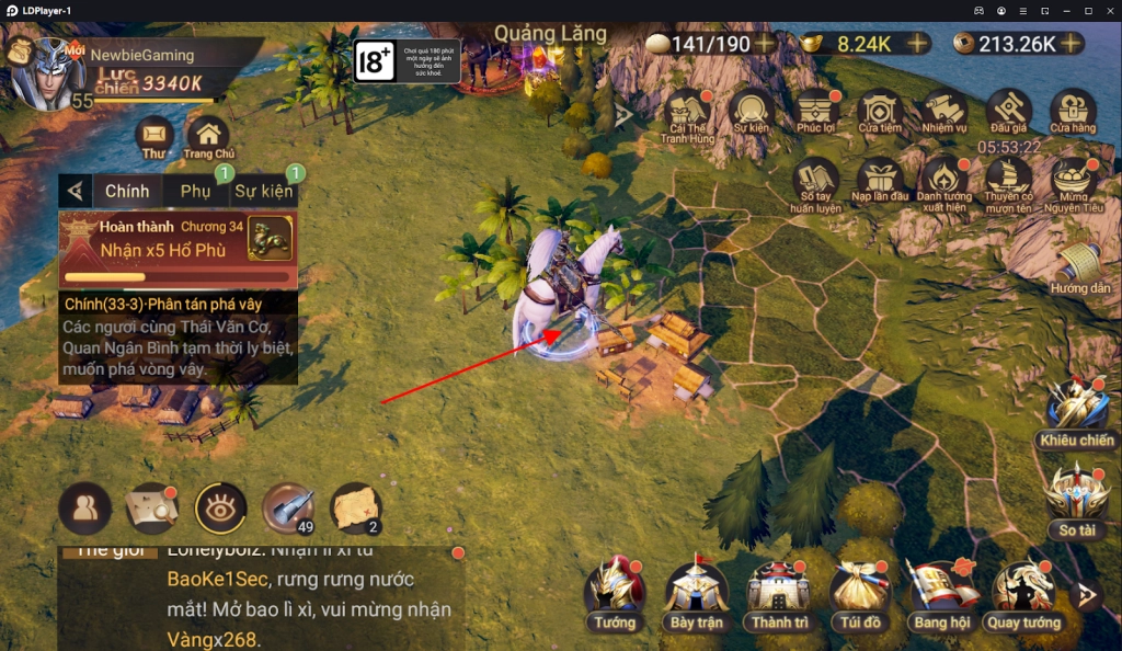 『HƯỚNG DẪN』Cái Thế Tranh Hùng: Vị Trí Đào Kho Báu Từ Chương 26 - 35