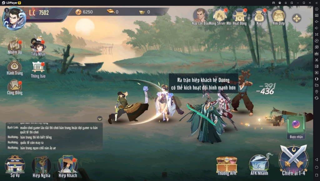 『HƯỚNG DẪN』Võ Lâm Nhàn Hiệp - Hiệp Khách Mạnh Đầu Game thuộc Kim - Thủy & cách tải game trên PC