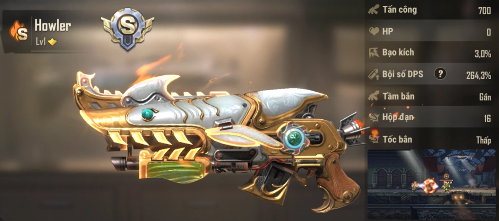 『HƯỚNG DẪN』TOP các khẩu súng mạnh nhất đang làm mưa làm gió trong Metal Slug: Awakening