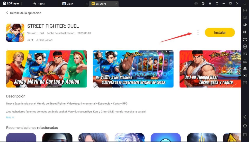 Tutorial | ¿Cómo descargar y jugar Street Fighter : Duel en PC (Emulador)?