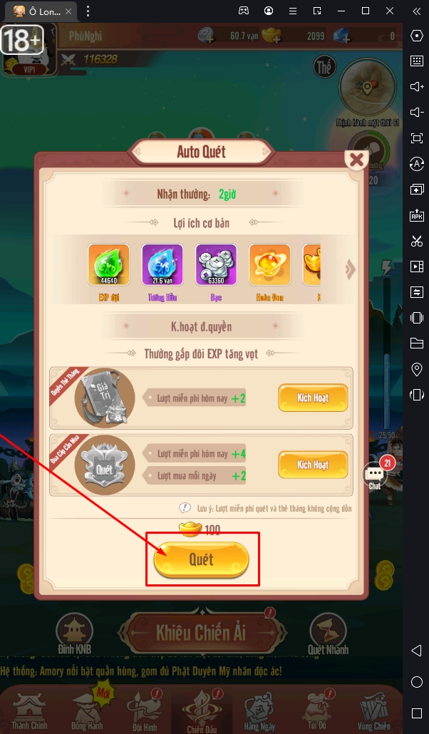 『HƯỚNG DẪN』Đại Náo Ô Long Viện - Cách kiếm EXP, Tài nguyên nhanh chóng