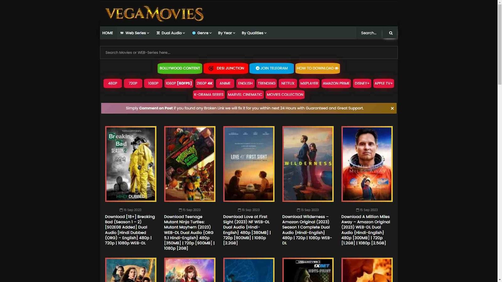 Best dual audio 2025 movie download site