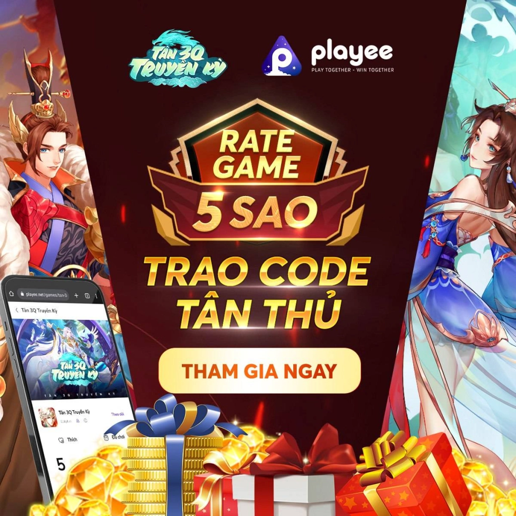 『GIFTCODE』Tổng Hợp GiftCode Tân 3Q Truyền Kỳ và Hướng Dẫn Cách Nhập