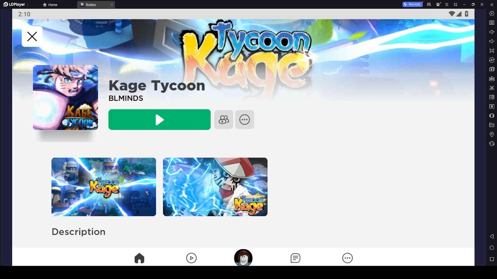 Kage Tycoon codes December 2023