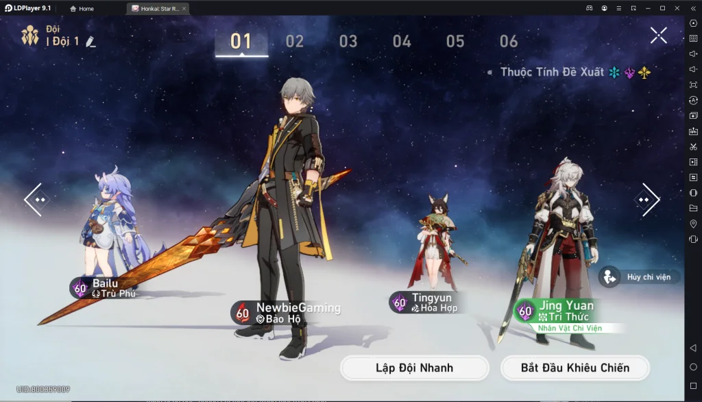 『HƯỚNG DẪN』Honkai: Star Rail: Hướng Dẫn Build Jing Yuan - Baner Mới Siêu DPS