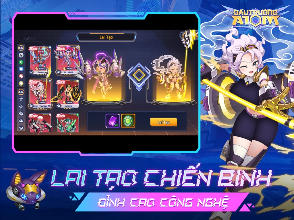 『GIFTCODE』Đấu Trường Atom tổng hợp giftcode và cách nhập