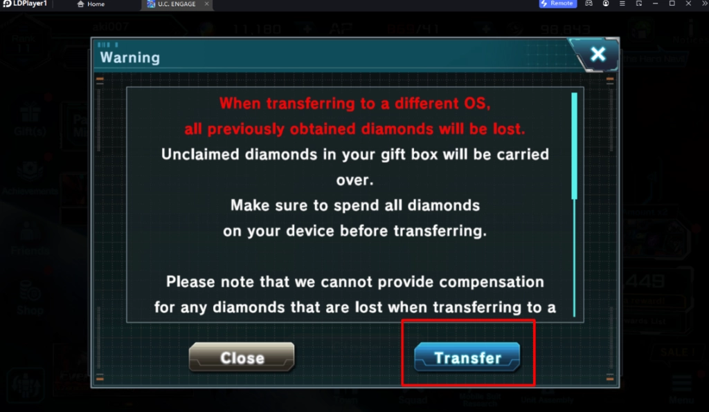 MOBILE SUIT GUNDAM U.C. ENGAGE (Global) แนะนำวิธีผูก & รีไอดี แบบโครตเร็ว 4 เท่าพร้อมตัวที่ควรเลือกฟรีใช้ยาวๆ บน LDPlayer9